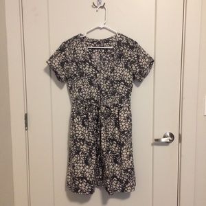 GAP Cotton Short Sleeve Print Dress